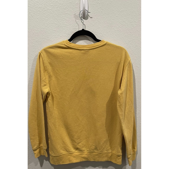 COCA COLA Graphic Floral Yellow Sweatshirt - Picture 3 of 3